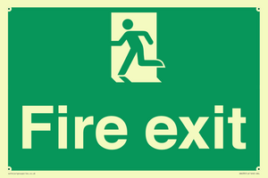 Final fire exit